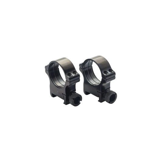 Rusan Ringmontage - 30mm für Weaver/Picatinny mit Schraube 2er-Set