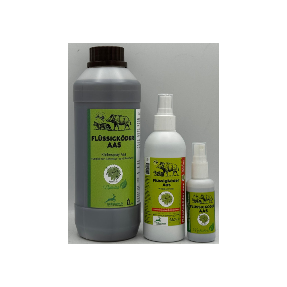 Wildlutscher Flüssigköder und Köderspray verschiedene Varianten