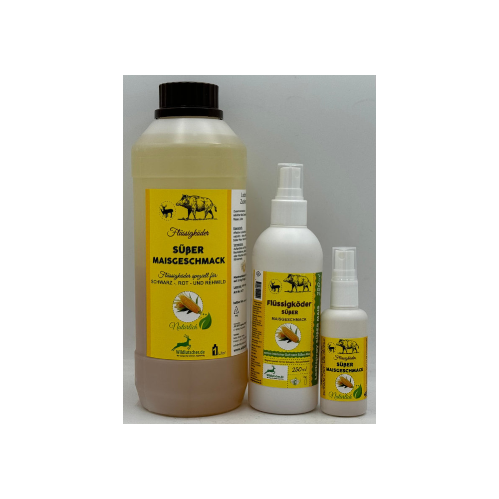 Wildlutscher Flüssigköder und Köderspray verschiedene Varianten