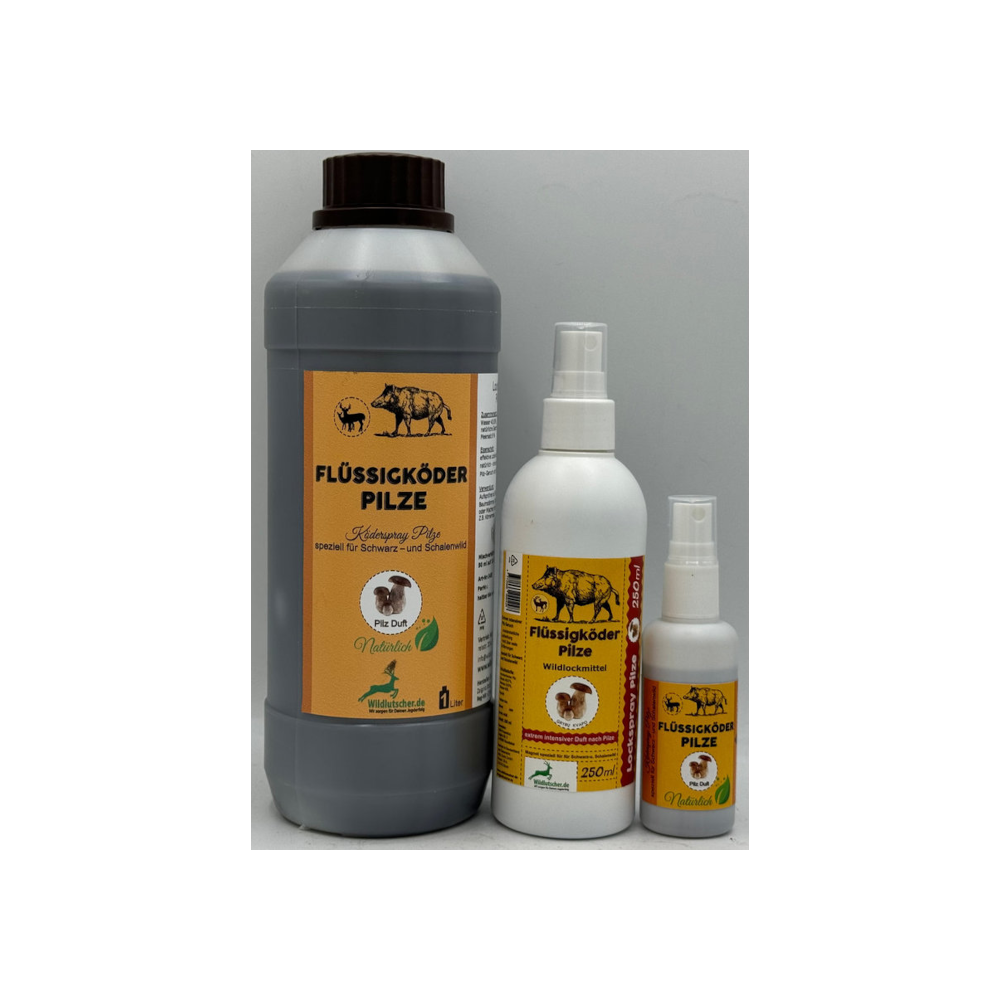 Wildlutscher Flüssigköder und Köderspray verschiedene Varianten