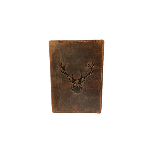Farm-Land Jagdschein-Etui Keiler/Hirsch