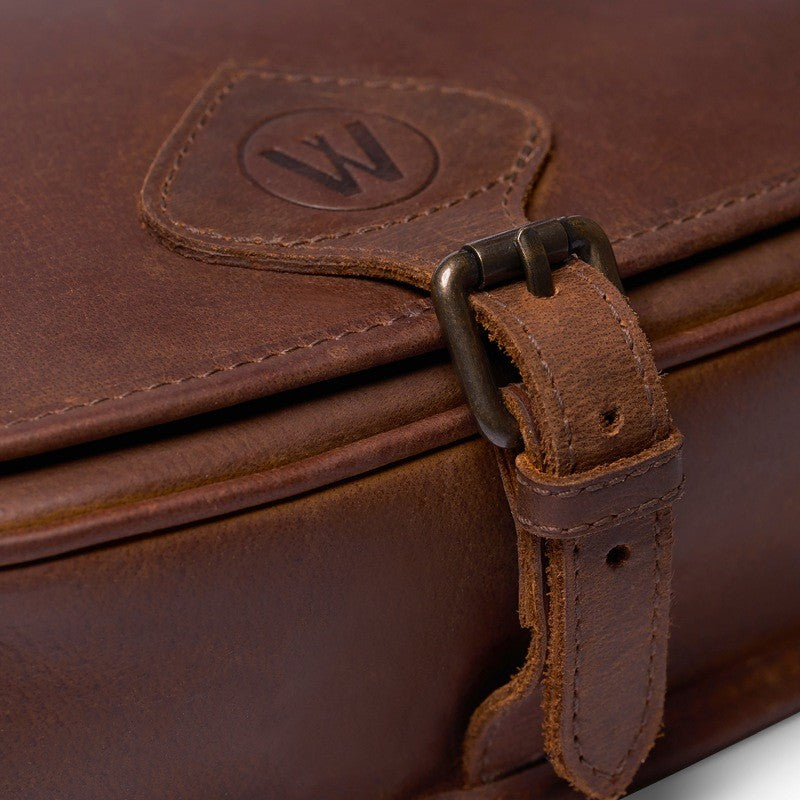 Waidmanns Leder Jagdtasche Milo Braun